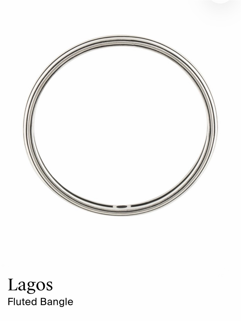 Lagos Fluted Bangle - Picture 9 of 9